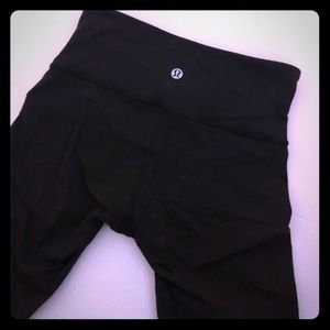 Lulu lemon black leggings